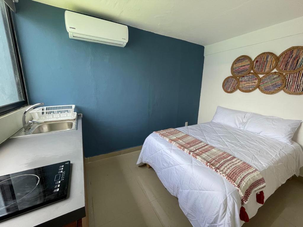 Aldeazul By Andiani Travel Lägenhet Cancún Exteriör bild