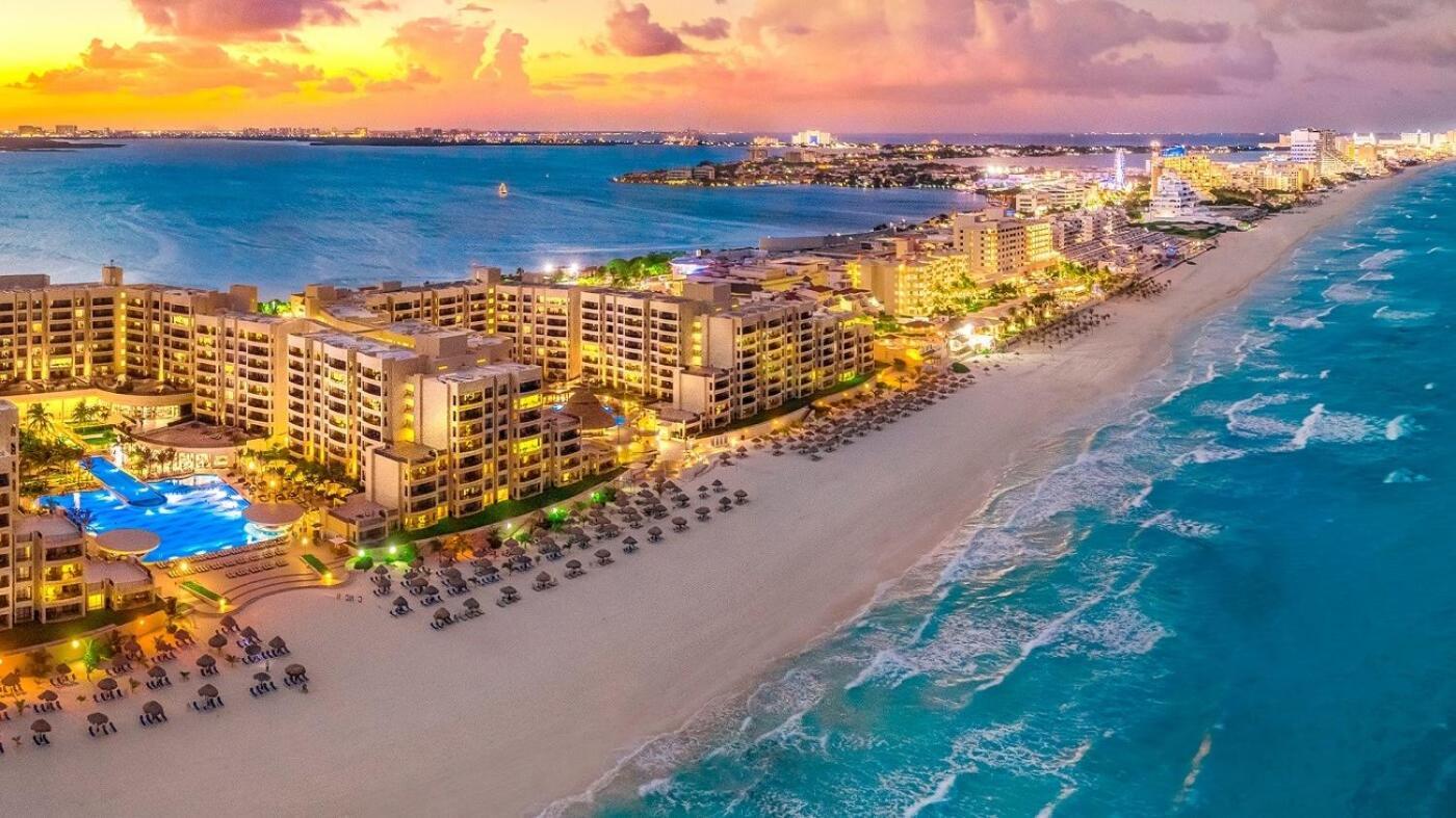 Aldeazul By Andiani Travel Lägenhet Cancún Exteriör bild
